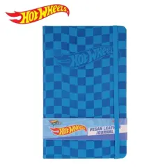 Inkology, LLC Hot Wheels 80-Page Vegan Leather Notebook | 5 x 8 Inches