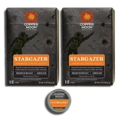 Copper Moon Stargazer Blend Medium Roast Coffee Pods - 24ct