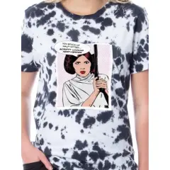 Star Wars Womens' Princess Leia A Woman's Place Rebellion Sleep Pajama Set Multicolored