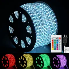 Ainfox 150FT LED Rope Lights Outdoor Waterproof LED Strip Lights