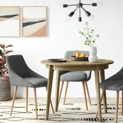 40" Astrid Mid-Century Round Dining Table with Fixed Top - Threshold&trade;