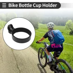 Unique Bargains Aluminum Alloy Bike Bottle Cup Holder