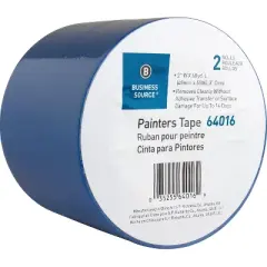 Business Source Painters Tape Multisurface 2"x60 Yards 2 Roll/PK BE 64016