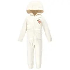 Hudson Baby Toddler Fleece Jumpsuits, Coveralls, and Playsuits 2pk, Reindeer
