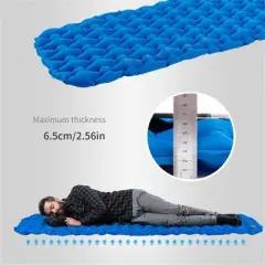 Naturehike Inflatable Camping Sleeping Pad,Ultralight Durable 2.55"Thickness Camping Mattress,Compact Air Mat for Hiking,Traveling,Backpacking&Outdoor