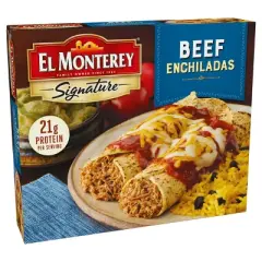 El Monterey Signatures Frozen Beef Enchiladas - 10.25oz