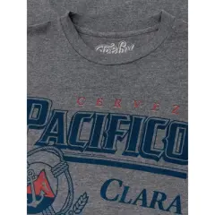 Tee Luv Cerveza Pac&iacute;fico Clara T-Shirt - Gray Large