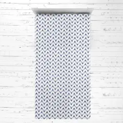 Bacati - Noah Bucks Navy Muslin 3 pc Toddler Bed Sheet Set