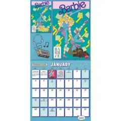 Trends International 2026 Barbie Comic 12"x12" Wall Calendar