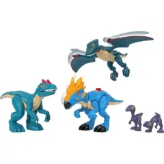 Fisher Price Imaginext Jurassic World: Dominion Dinosaur Figure Set 7pc - Target Exclusive