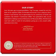 Community Coffee Breakfast Blend Medium Roast Coffee Brewer Compatible Pods - 54ct