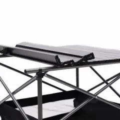 Portable Folding Outdoor Table and Chairs Set, 5 Pieces, Perfect for Camping, Picnics, Beach, Backyard, BBQ, Party, Patio