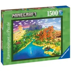 Ravensburger World of Minecraft Jigsaw Puzzle - 1500pc