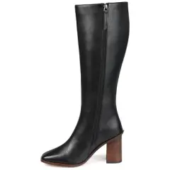 Journee Signature Extra Wide Calf Women's Genuine Leather Tru Comfort Foam&trade; Tamori Boot