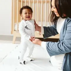 Goumikids Viscose made from bamboo + Organic Cotton Sleep and Play Zippered Jumpsuit