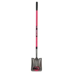 Truper Tru-Tough 57 in. Steel Square Transfer Shovel Fiberglass Handle  - Case of 6