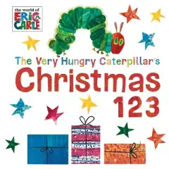 Very Hungry Caterpillar Christmas 123 - by Eric Carle (Board Book)