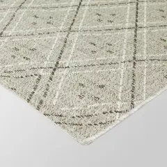 Diamond Outdoor Rug Gray - Smith & Hawken&trade;