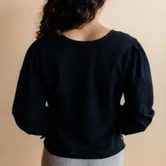 Of An Origin Convertible Nursing V-Neck Sweatshirt