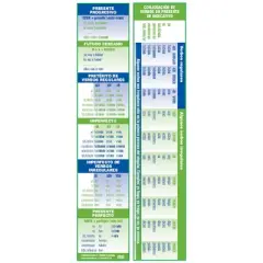 Poster Pals Spanish Verb Reference Bookmark