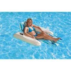 Poolmaster Rio Sun Swimming Pool Adjustable Floating Chaise Lounge