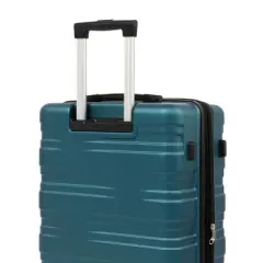 20" Carry On Luggage, Hardshell Expandable Suitcase with TSA Lock, Quiet Spinner Wheels, Top and Side Handles for Travel