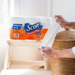 Scott ComfortPlus Septic-Safe 1-Ply Toilet Paper