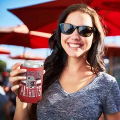 NFL New England Patriots Can Cooler Helmet - 12oz