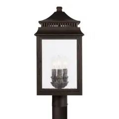 Capital Lighting Sutter Creek 3 - Light Post Light in  Oiled Bronze