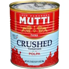 Mutti Crushed Tomatoes - Case of 6 - 27.9 oz