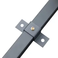 SEVOBAL Storage Sheds Steel Shed Outdoor Carport With All-Weather Design Metal Tool Shed For Backyard, Black, 152.8"*183.8"*103.5"