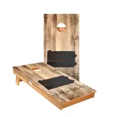Skips Garage Pennsylvania Rustic Cornhole Boards - ACA Star Series