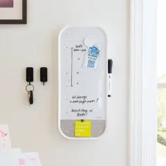 U Brands 7"x16" Modern Bevel Dry Erase Weekly Planner with Marker