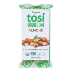 Tosi Almond SuperBites Bar - Case of 12/2.4 oz