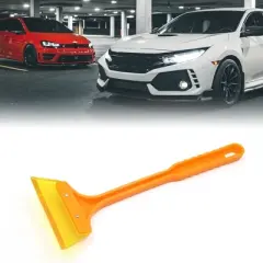 Unique Bargains Rubber Blade Long Handle Ice Shovel Scraper Snow Removal Tool for Car