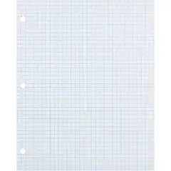 Pacon Quad 8.5" x 11" 3-Hole Punched 500 Sheets/Pack (P2414)