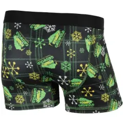 Seven Times Six National Lampoon's Christmas Vacation Men's Griswold Christmas Boxer Briefs Black