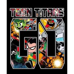 Teen Titans Go Text Graphics Trap Black T-shirt Toddler Boy to Youth Boy