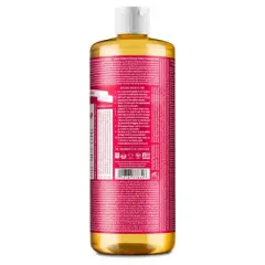 Dr. Bronner's 18-In-1 Hemp Pure-Castile Soap - Rose - 32 fl oz