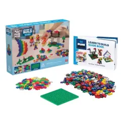 Plus-Plus Learn to Build Basic - STEM Building Set - 400 Pieces