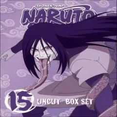 Naruto Uncut Box Set, Vol. 15 (With Playing Cards) (DVD)