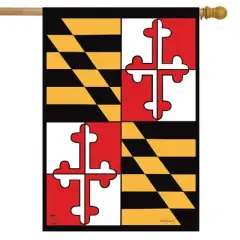 State of Maryland House Flag 28" x 40" Briarwood Lane