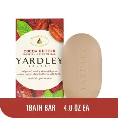 Yardley - London, Cocoa Butter, Moisturizing Bath Bar, 4.0 Oz