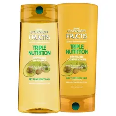 Garnier Fructis Triple Nutrition  Hair Care Collection