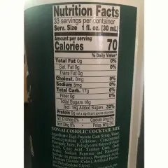 Pat O'Brien's Pina Colada Mix, 1 Liter, Easy Preparation, Perfect Drink for Luau Party, 33 Servings