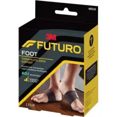 FUTURO Therapeutic Arch Support, Adjustable Plantar Fasciitis Foot Support - 1 Pair
