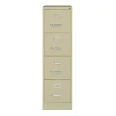 Hirsh 22" Deep 4 Drawer  Letter Width Vertical File Cabinet