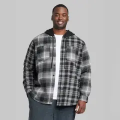 Men's Hooded Button-Down Shirt - Original Use&trade;