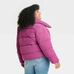 Women's Short Puffer Jacket - Ava & Viv&trade;