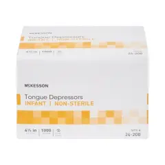 McKesson Tongue Depressor, Infant, 4 1/2 in.